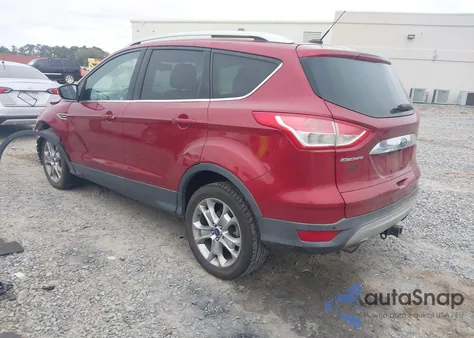 2014 Ford Escape Titanium z USA, uszkodzony, nr VIN 1FMCU0J93EUE07322
